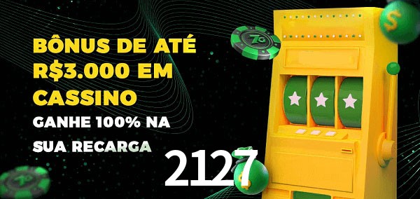 2127 melhor bônus de depósito
